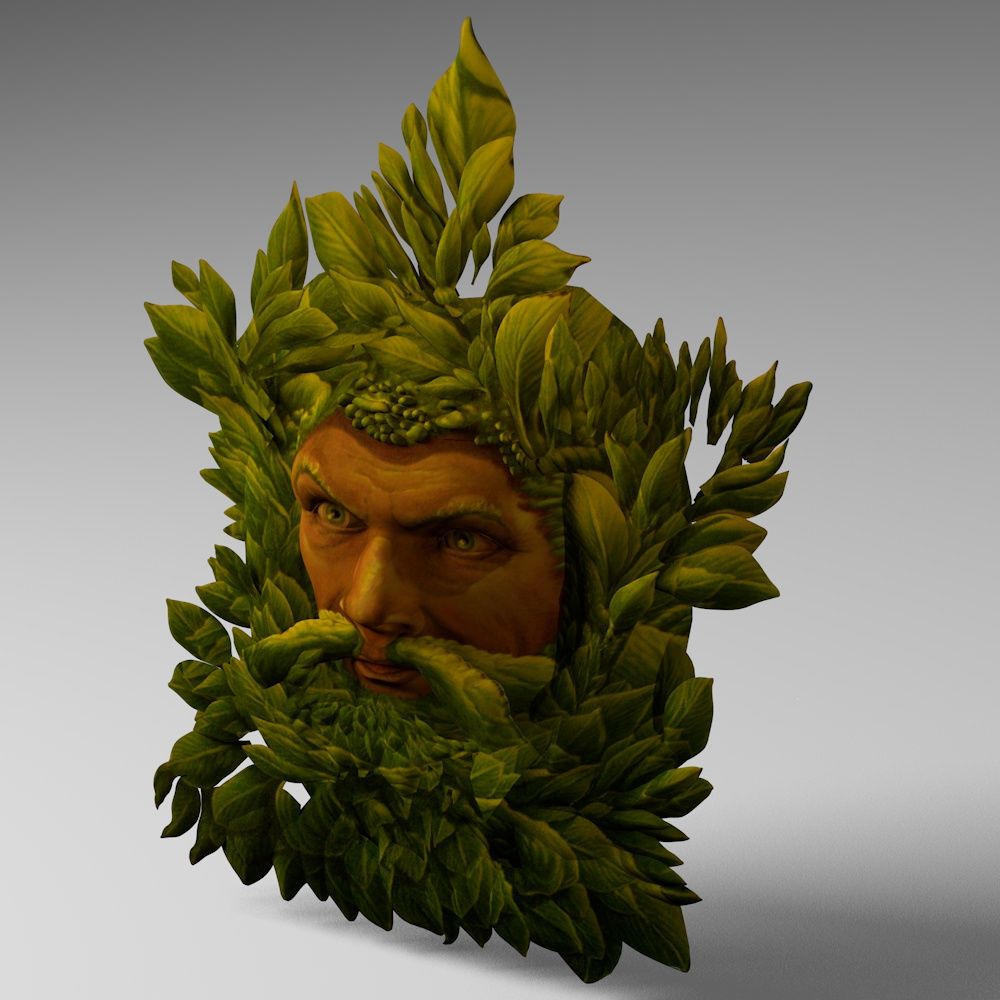 Zeus royalty-free 3d model - Preview no. 2