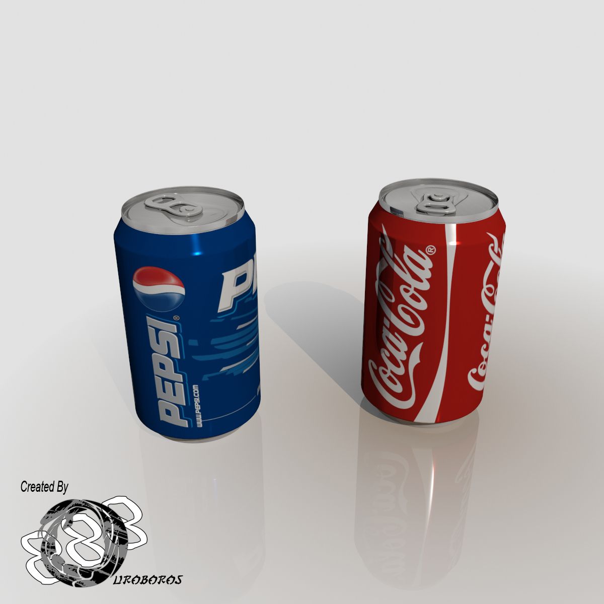 Drink Cans 3d model