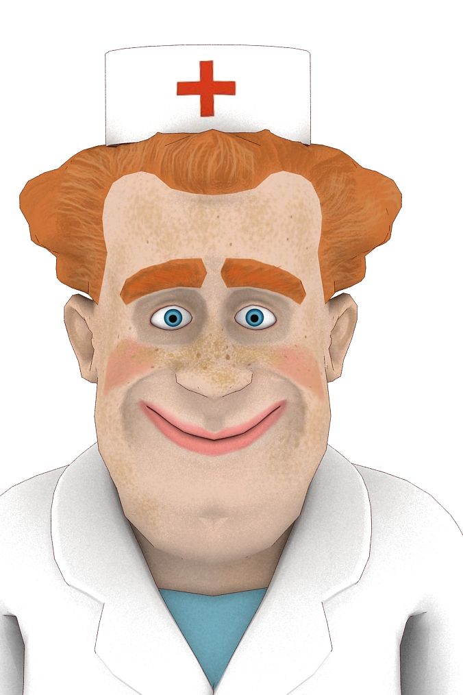 Dr fühle mich gut royalty-free 3d model - Preview no. 2