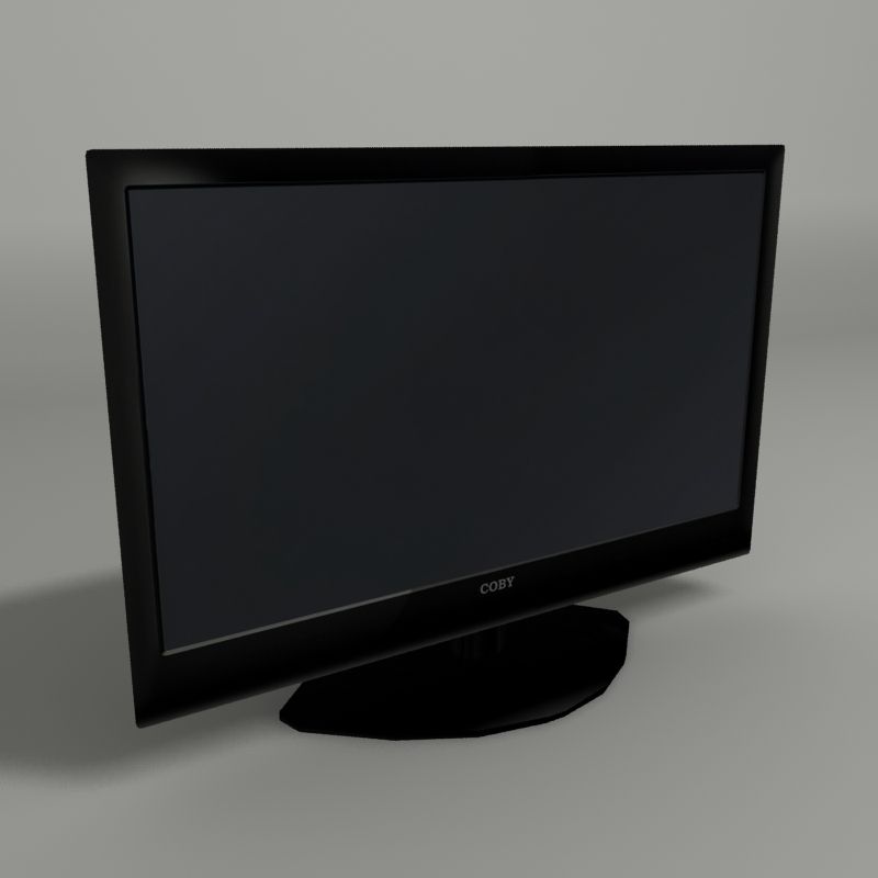 LEDテレビ 3d model