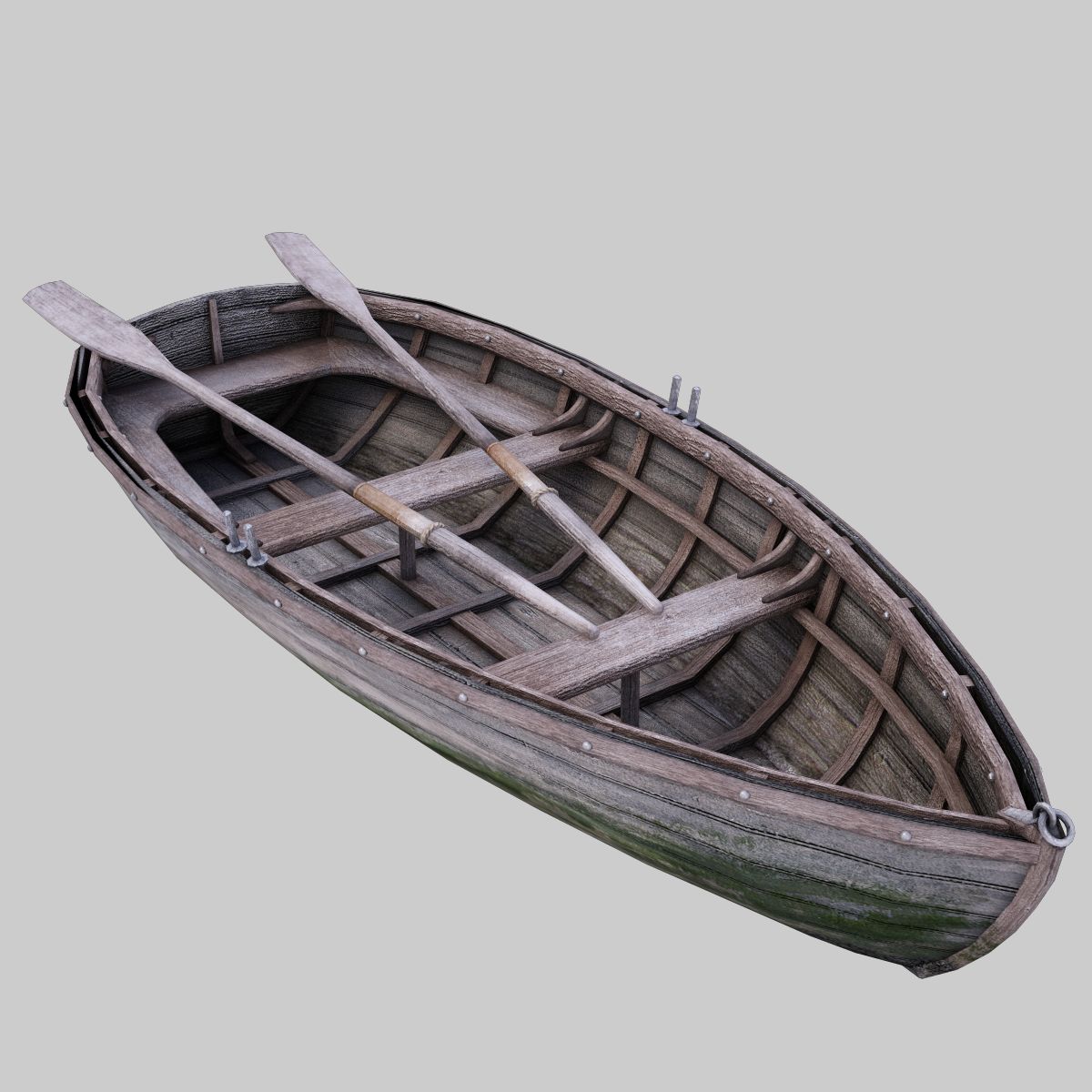 Eski bir tekne 3d model