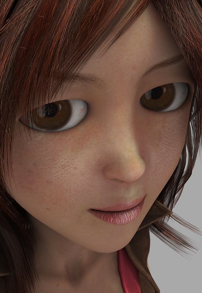 Lilu royalty-free 3d model - Preview no. 2