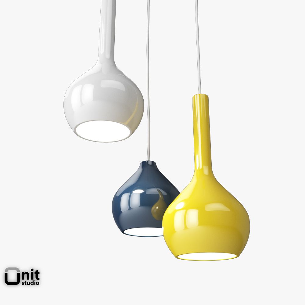 Drip Light pendant lamp by Ex.t 3d model