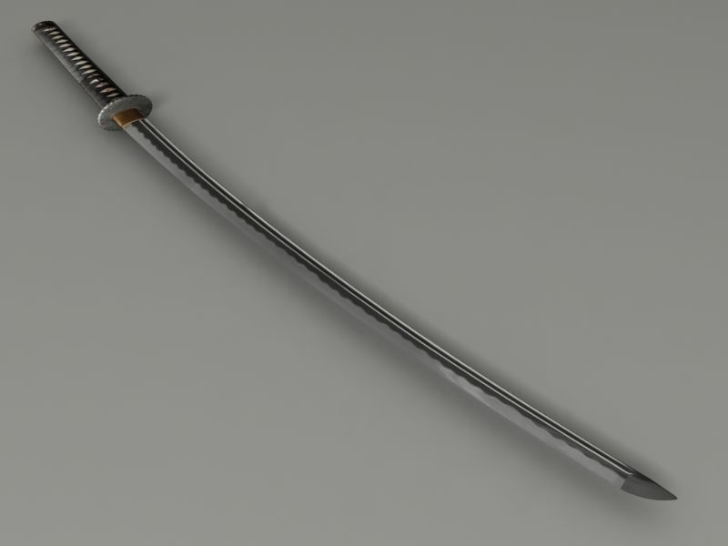 Chikurin Katana 3d model