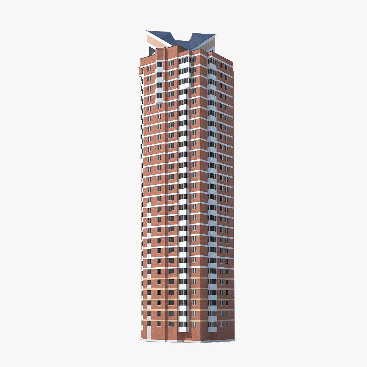 Edificio residenziale 3d model