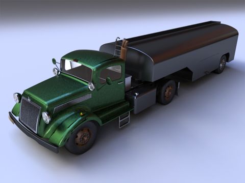 Lastbil 3d model