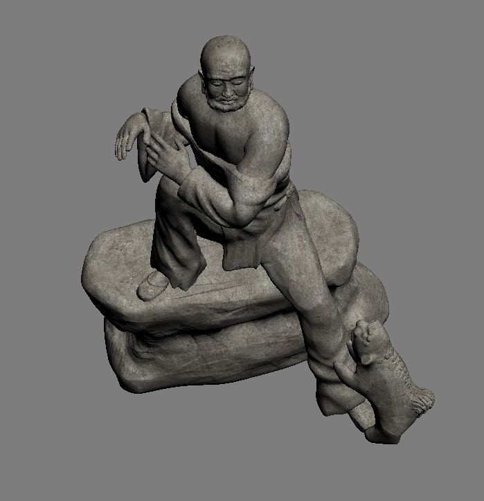 18 Arhats 3d model