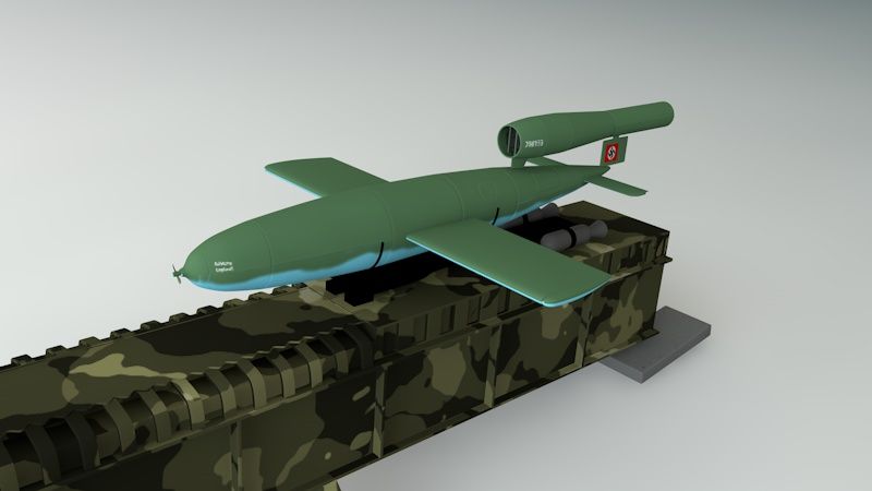 Fieseler FI103-V1 3d model