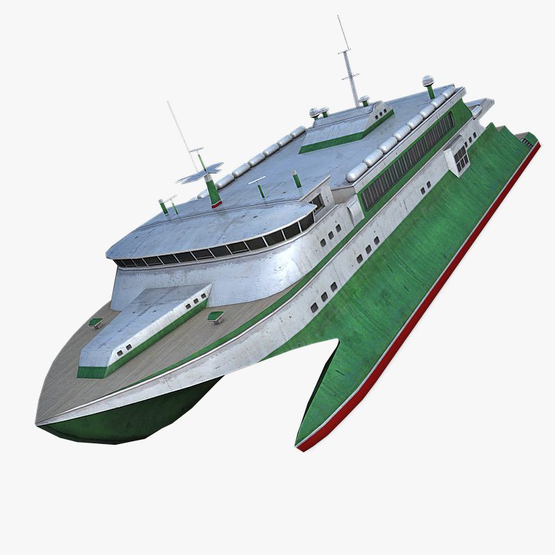 Catamaran 3d model