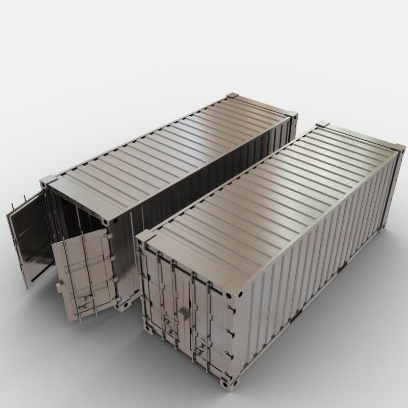 Verzendcontainer 3d model