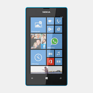 诺基亚Lumia 520 3d model