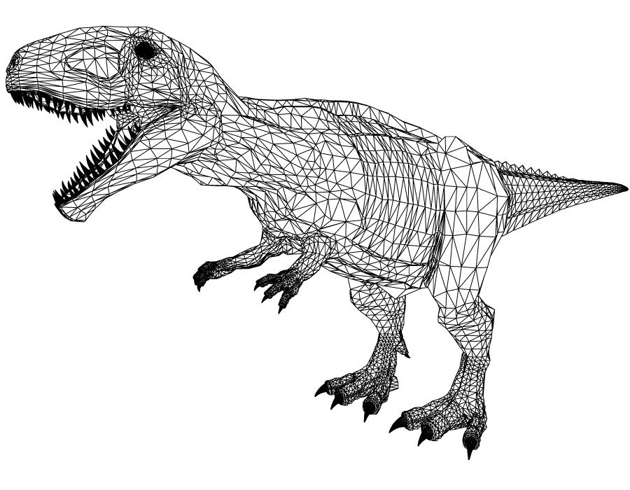 Dinosaurier T Rex 3d model