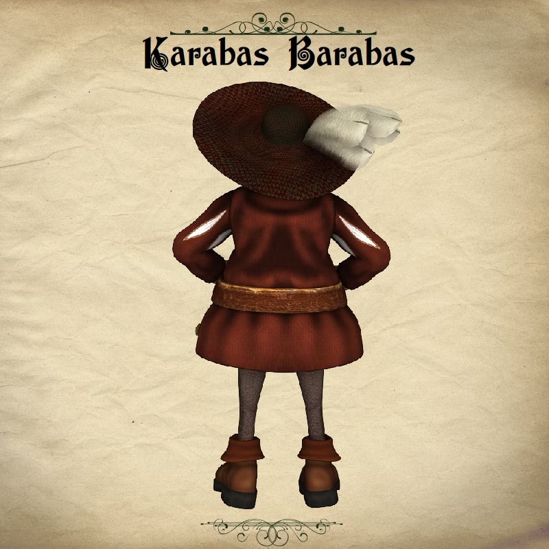 Karabas royalty-free 3d model - Preview no. 4