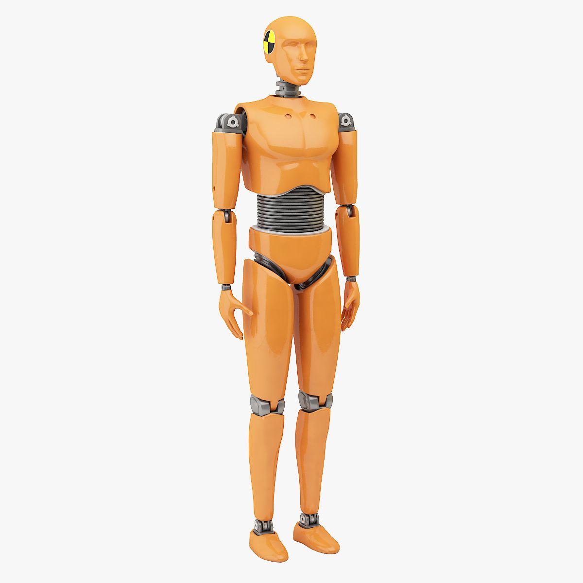 Crash Dummy Mannetje 3d model