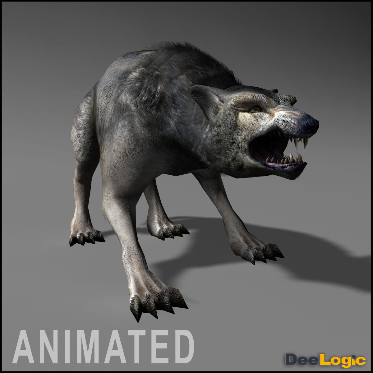 Lobo modelo 3d