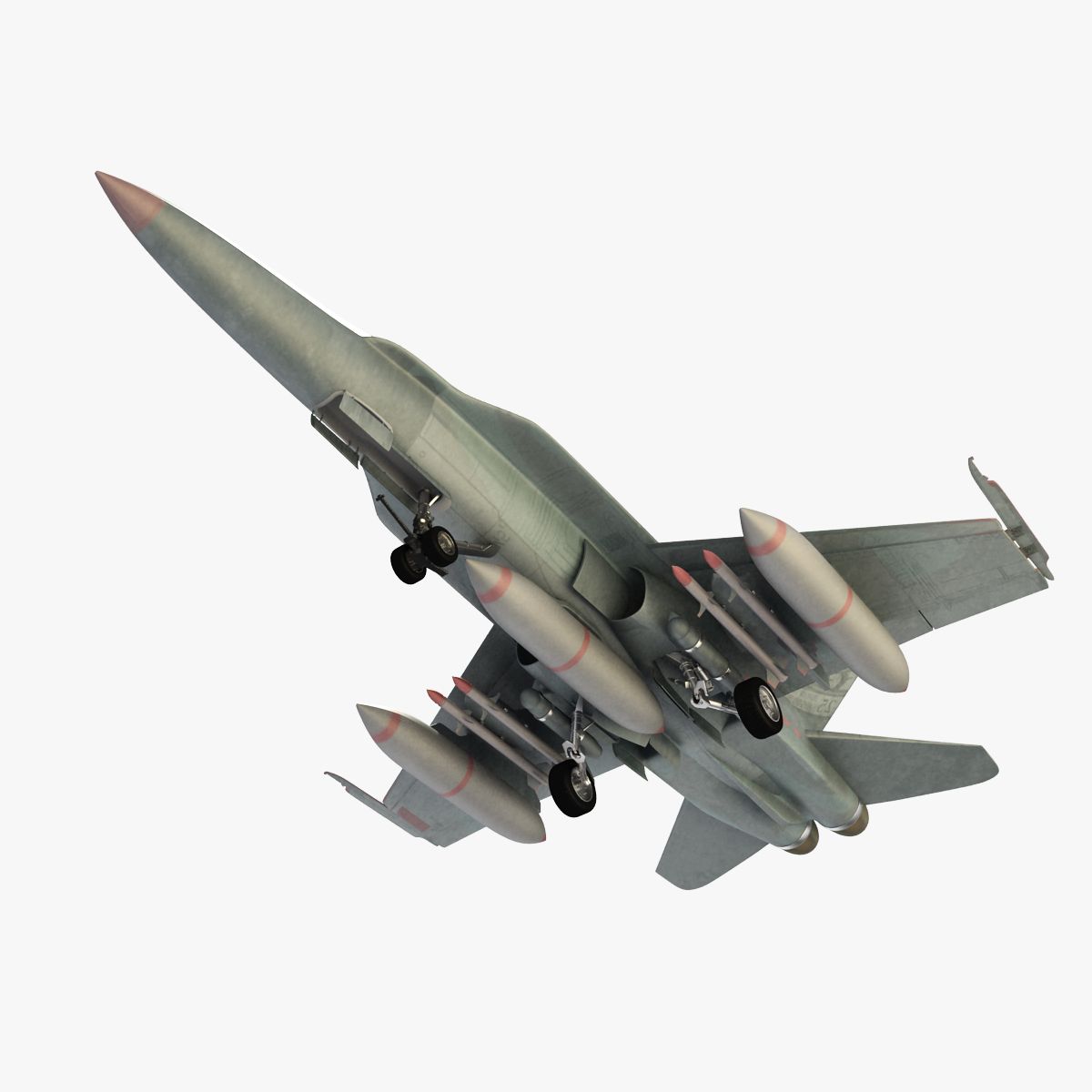 F-18大黄蜂 3d model