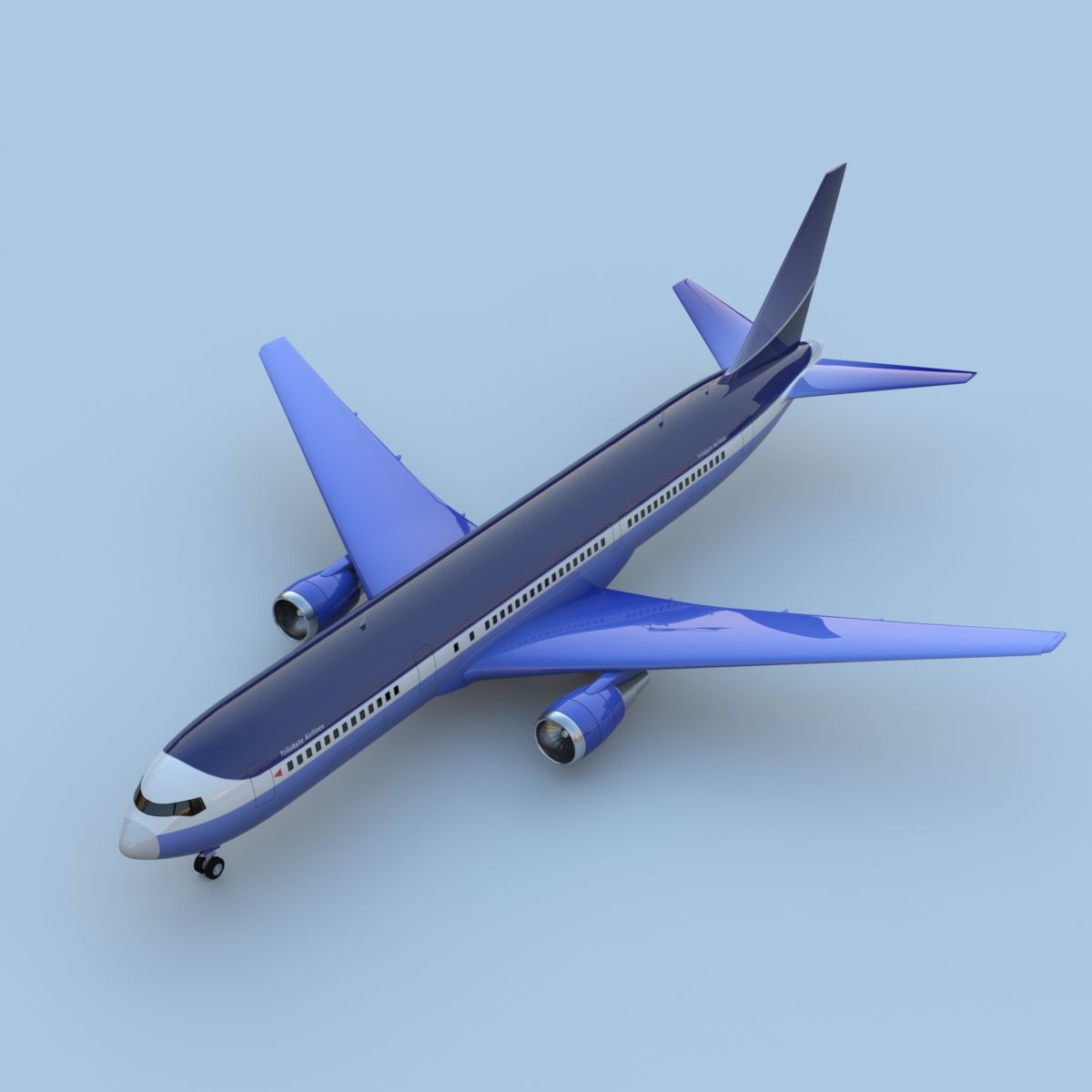 波音767-400 3d model