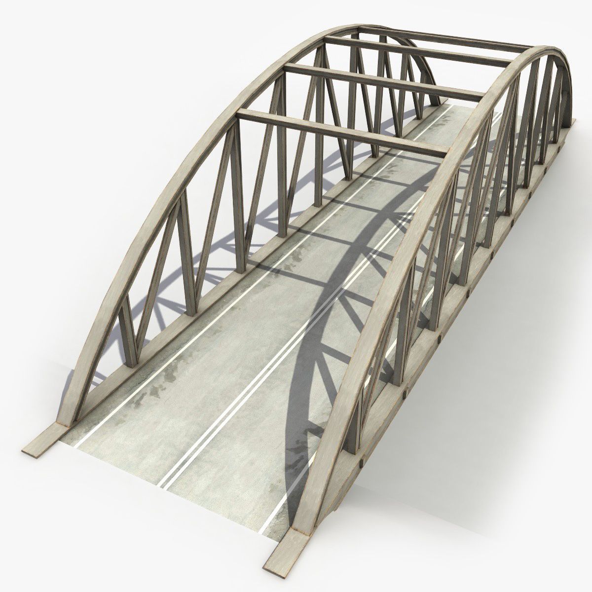 Concrete Bridge 5 3d model