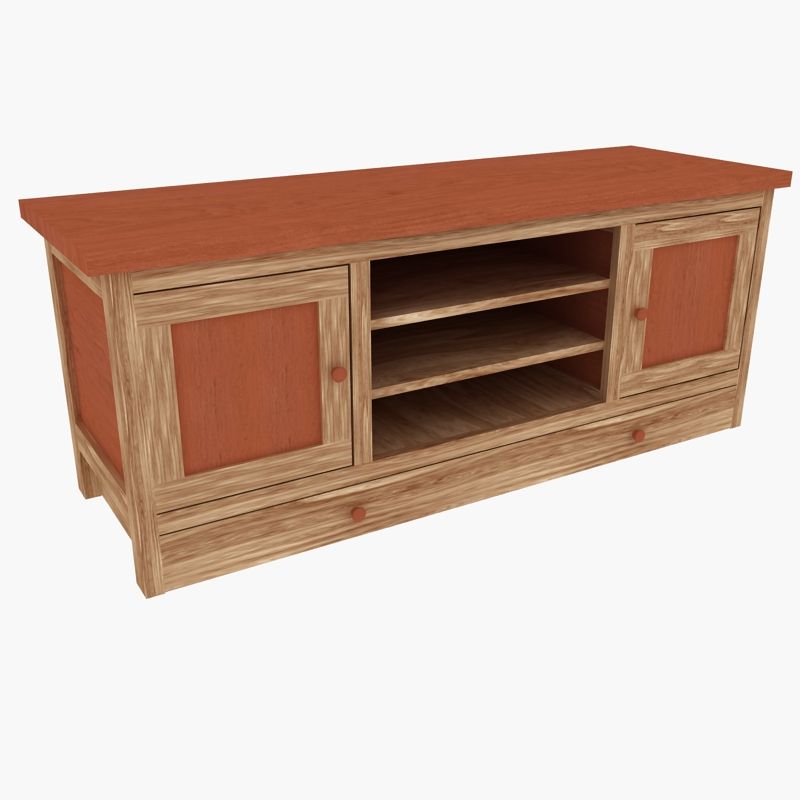 Wood Furniture 3d model