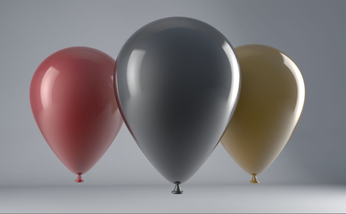 Balloons 3d model