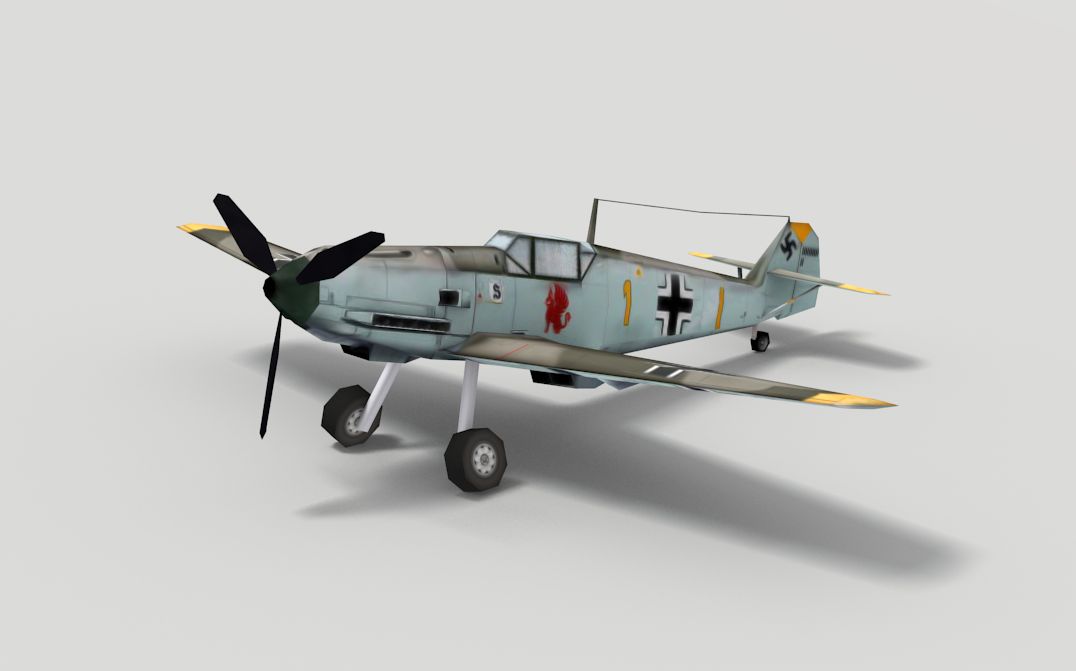 Messerschmitt  Bf 109 3d model