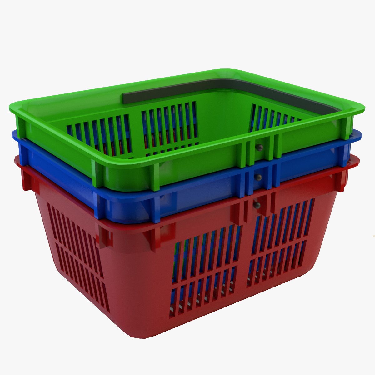 Shopping Basket 3d model