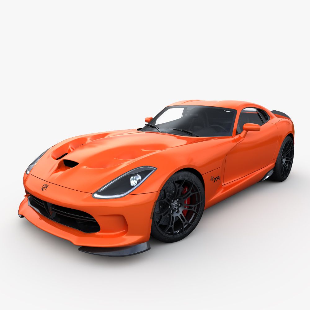 Dodge viper TA 2013 3d model