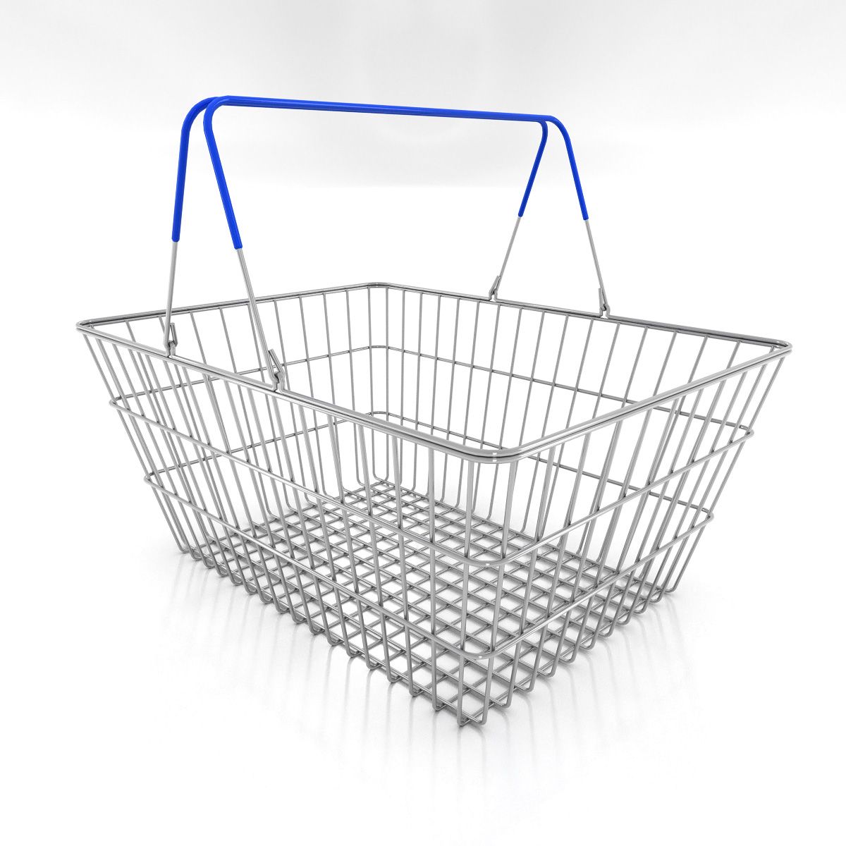 Shopping Basket Full 3D 3d model