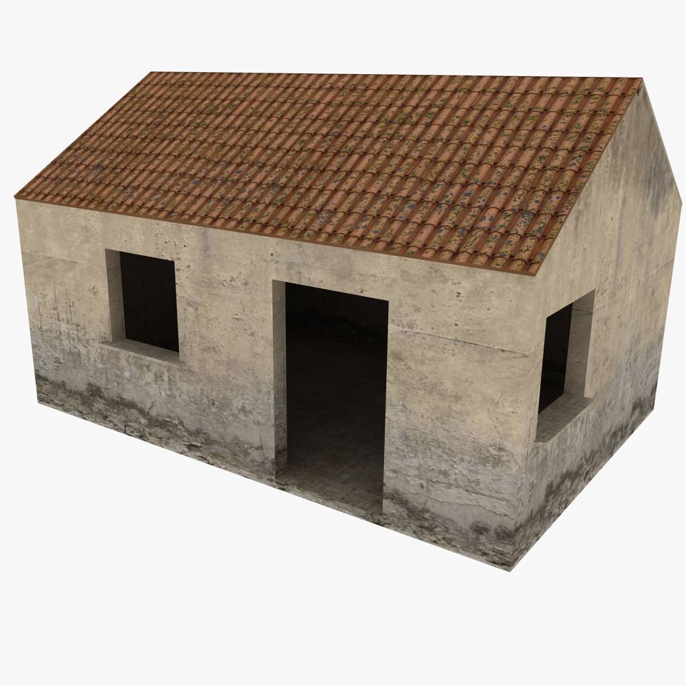 Abandoned House 3d model