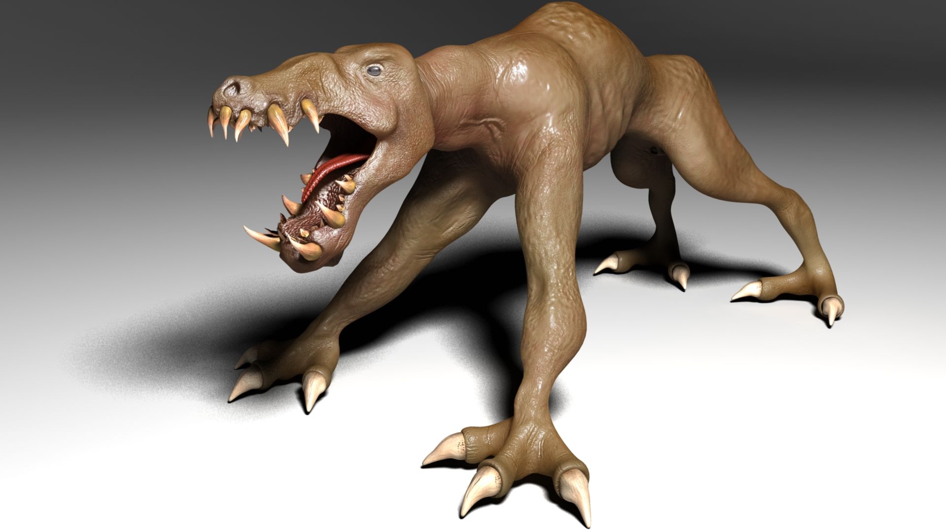 Dog Beast 3d model