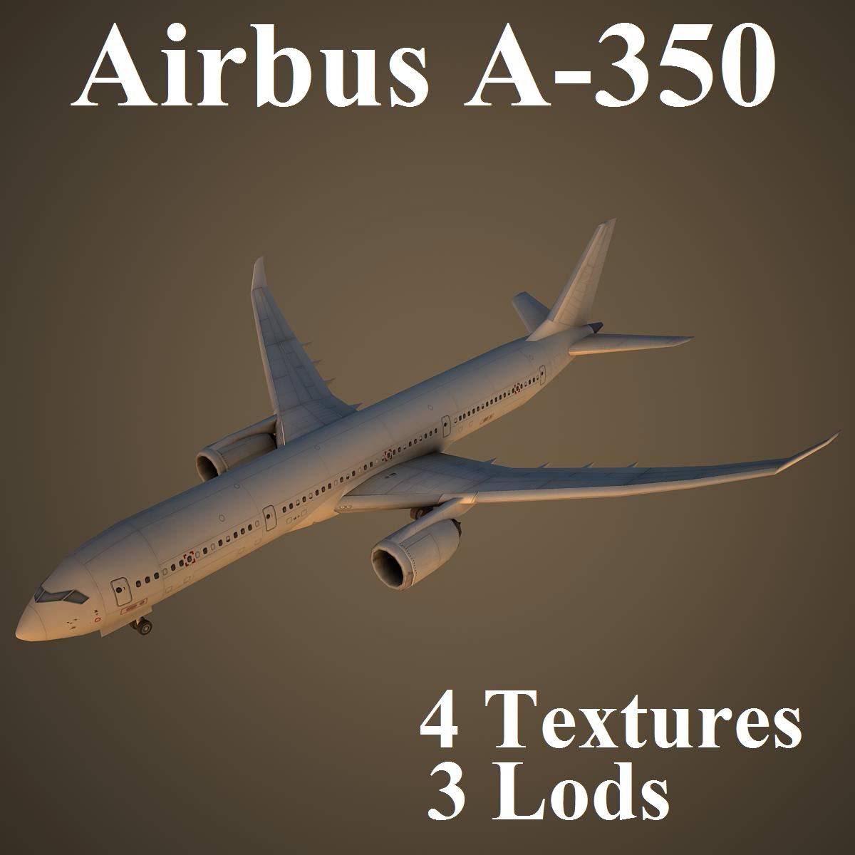 A350 3d model