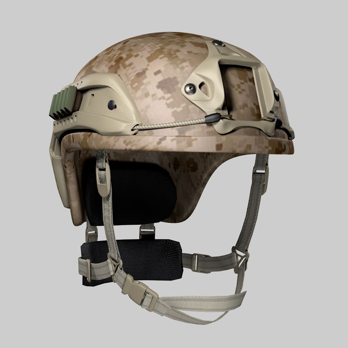 Taktik Kask 3d model