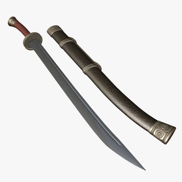 Dao Sword 3d model