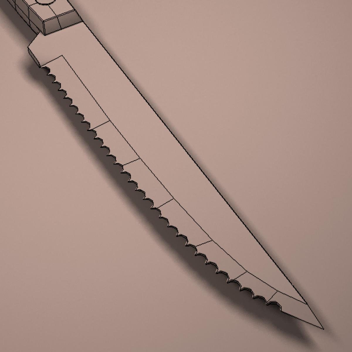 Messer royalty-free 3d model - Preview no. 20