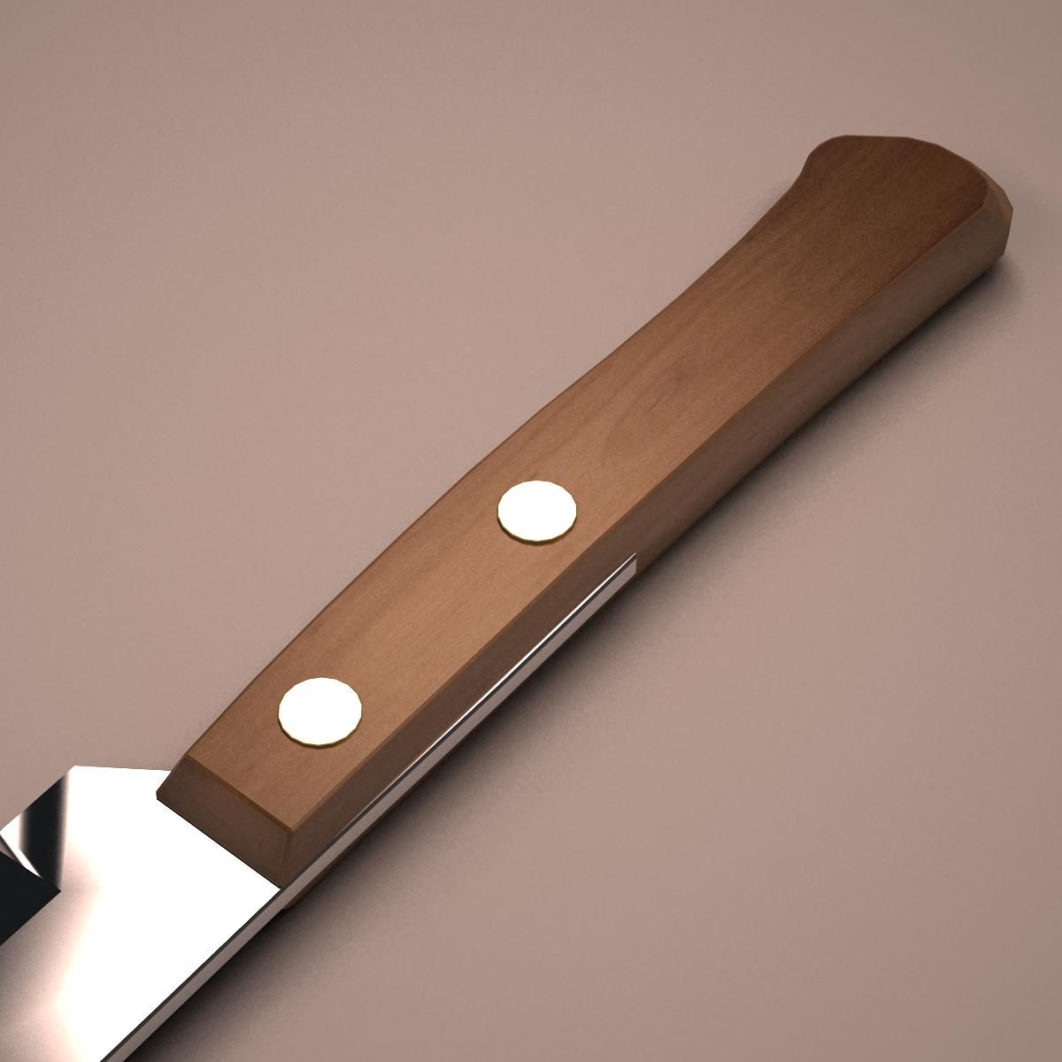 Messer royalty-free 3d model - Preview no. 9