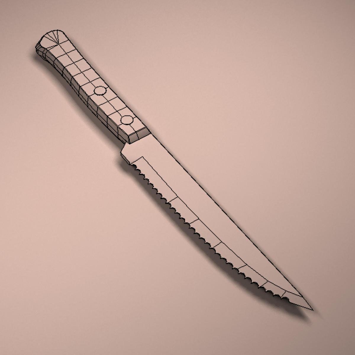 Messer royalty-free 3d model - Preview no. 12