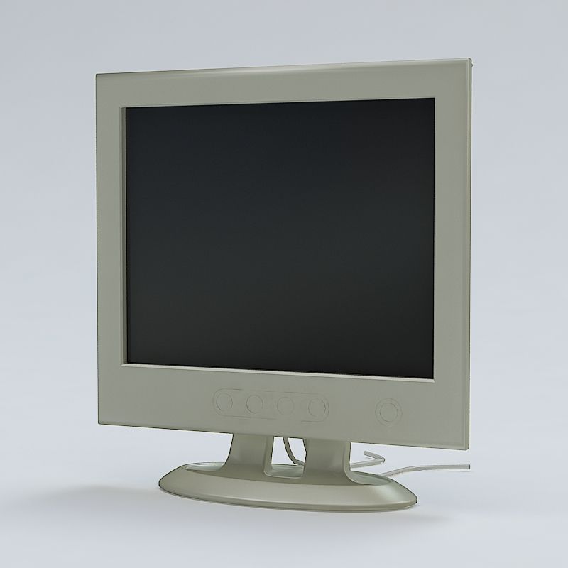 液晶显示器 3d model