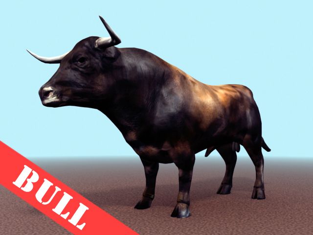 Bull 3d model