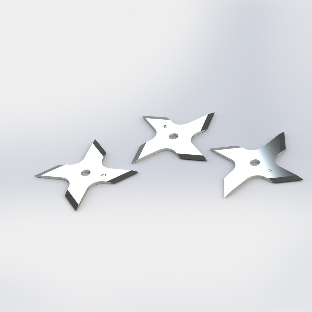 Hira Shuriken 3d model