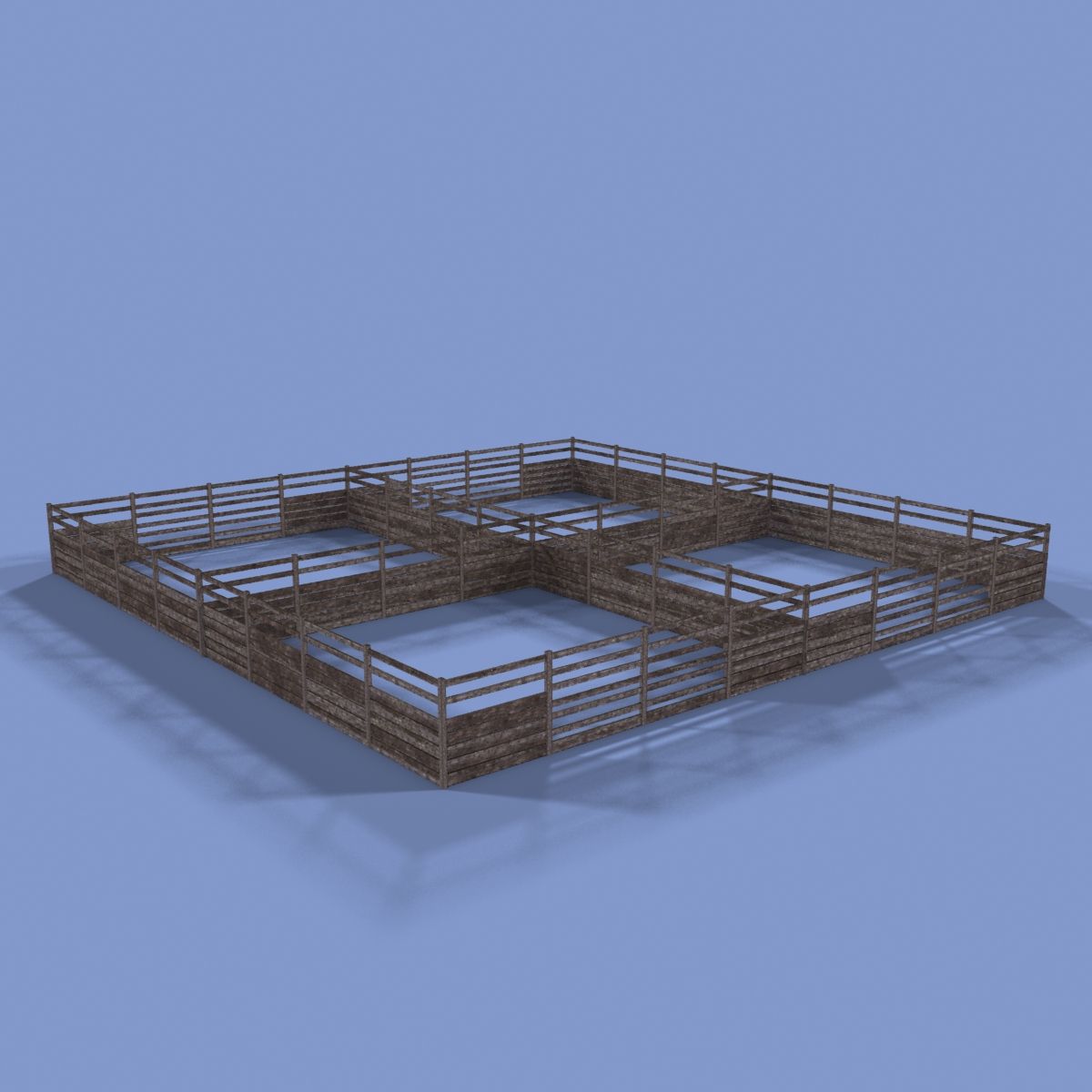 Corral 3d model