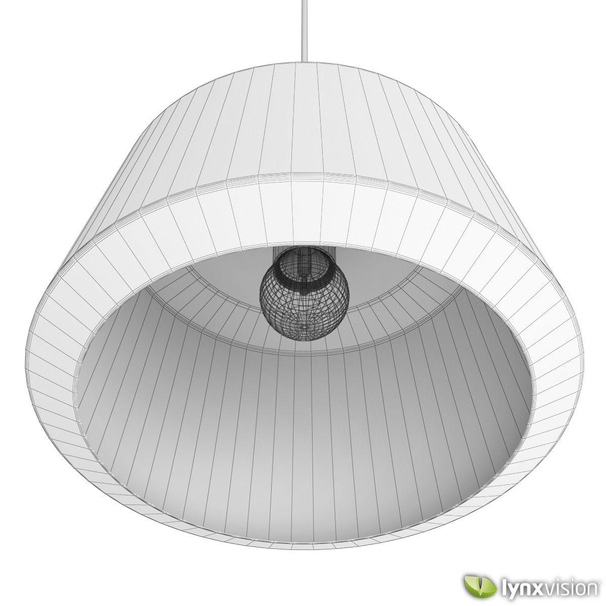 Can Pendant Lamp by Zero royalty-free 3d model - Preview no. 5