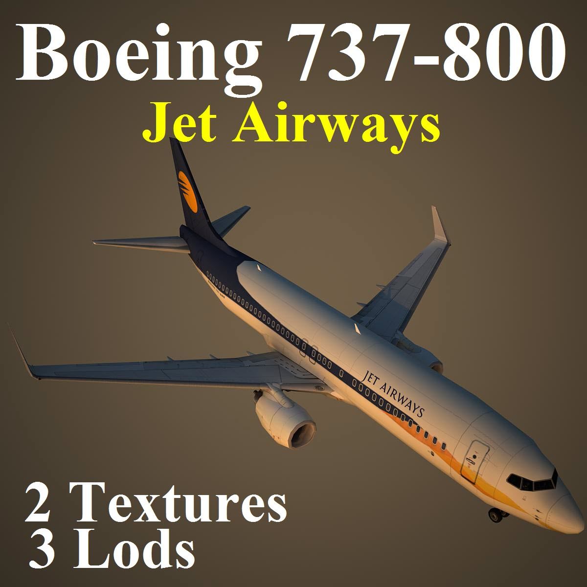 B738 JAI 3d model