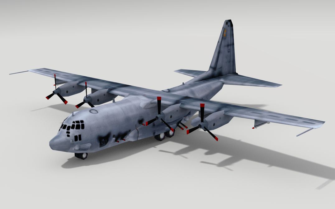 AC-130A Spectre 3d model