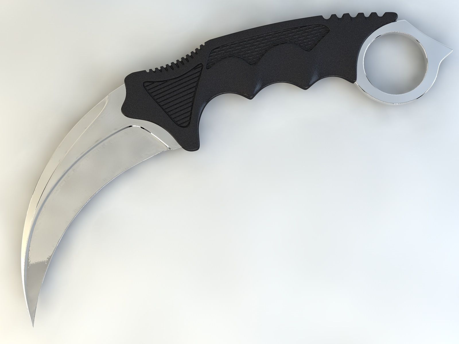 Karambit 刀 1 3d model