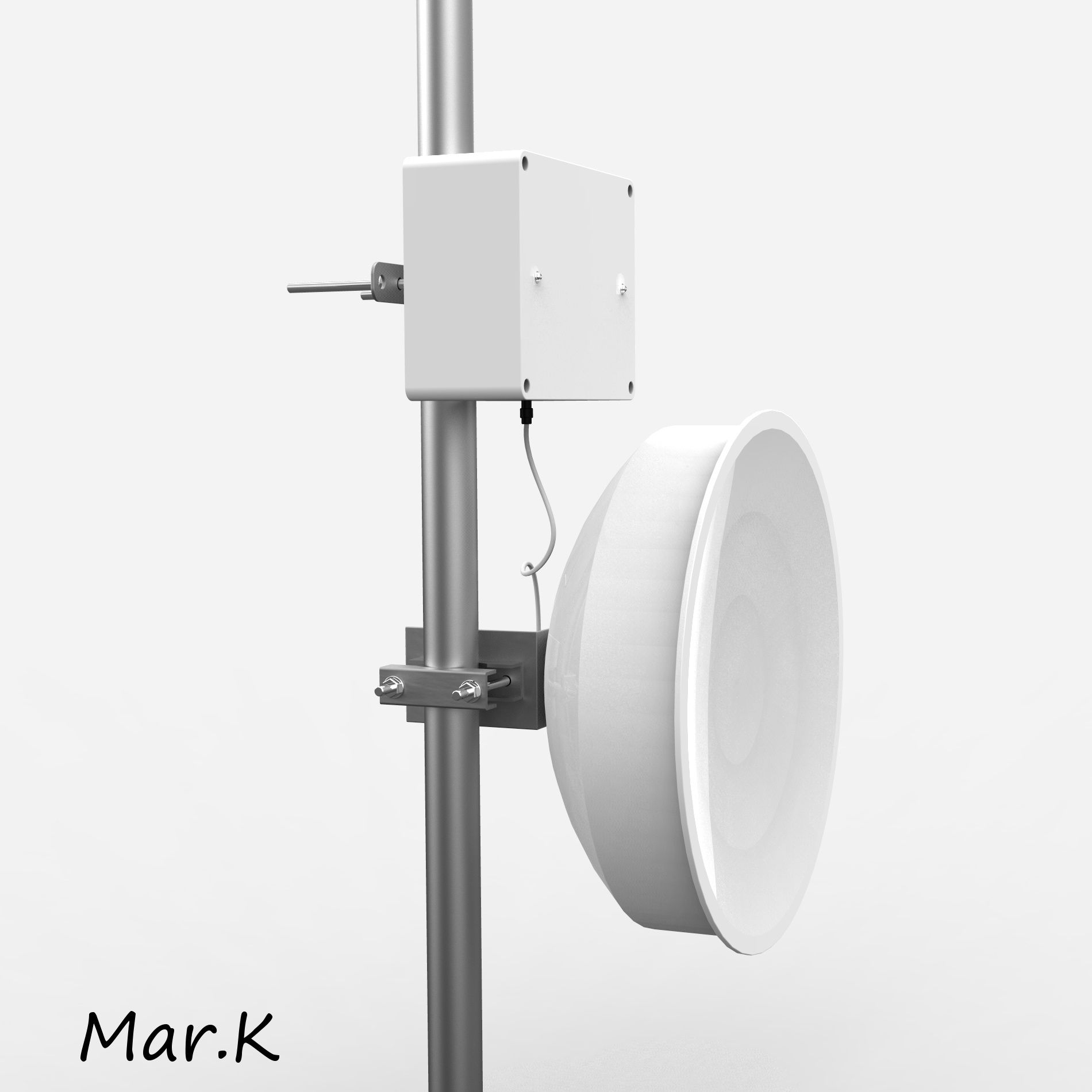 Wireless Antenna 002 3d model