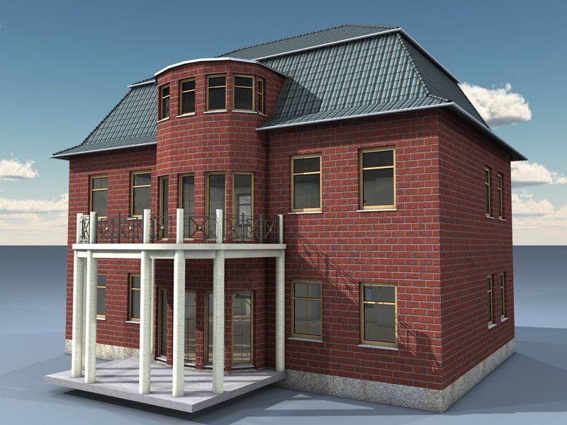 Casa semplice 3d model