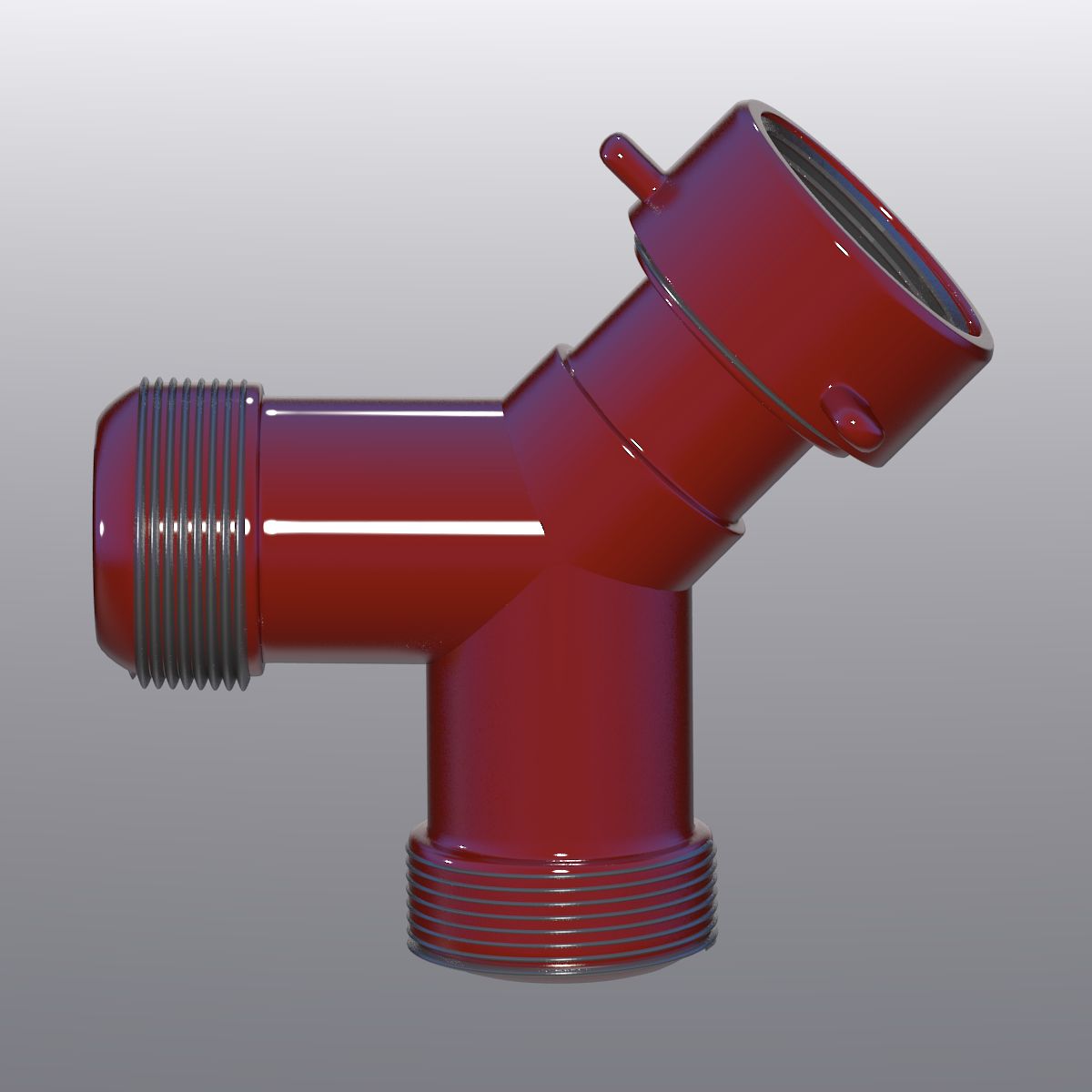 tee oil 3d model