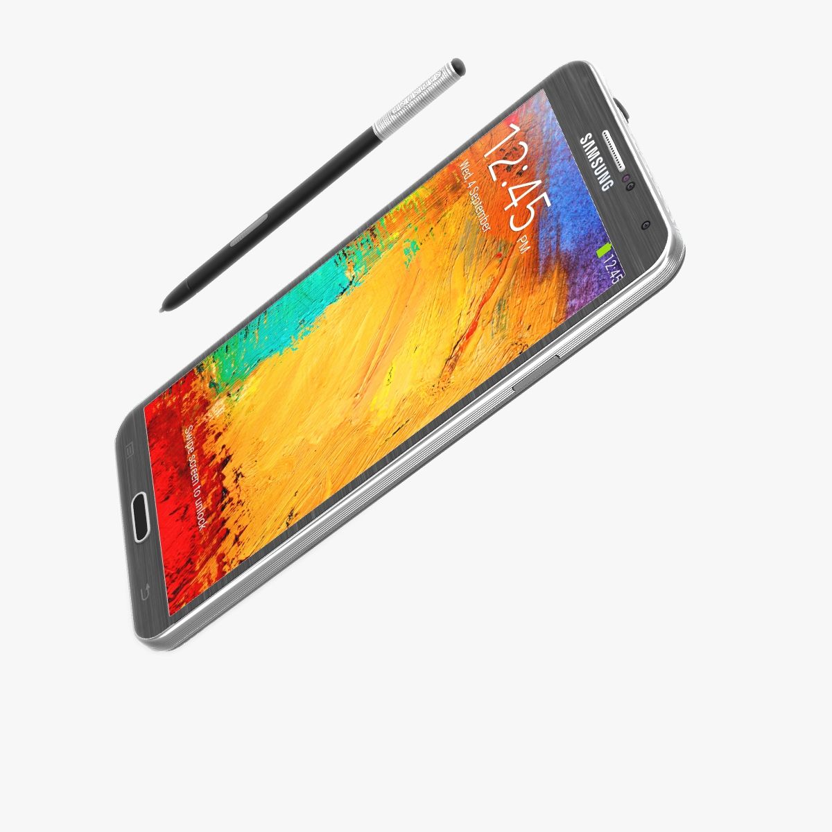 Samsung Note 3 3d model