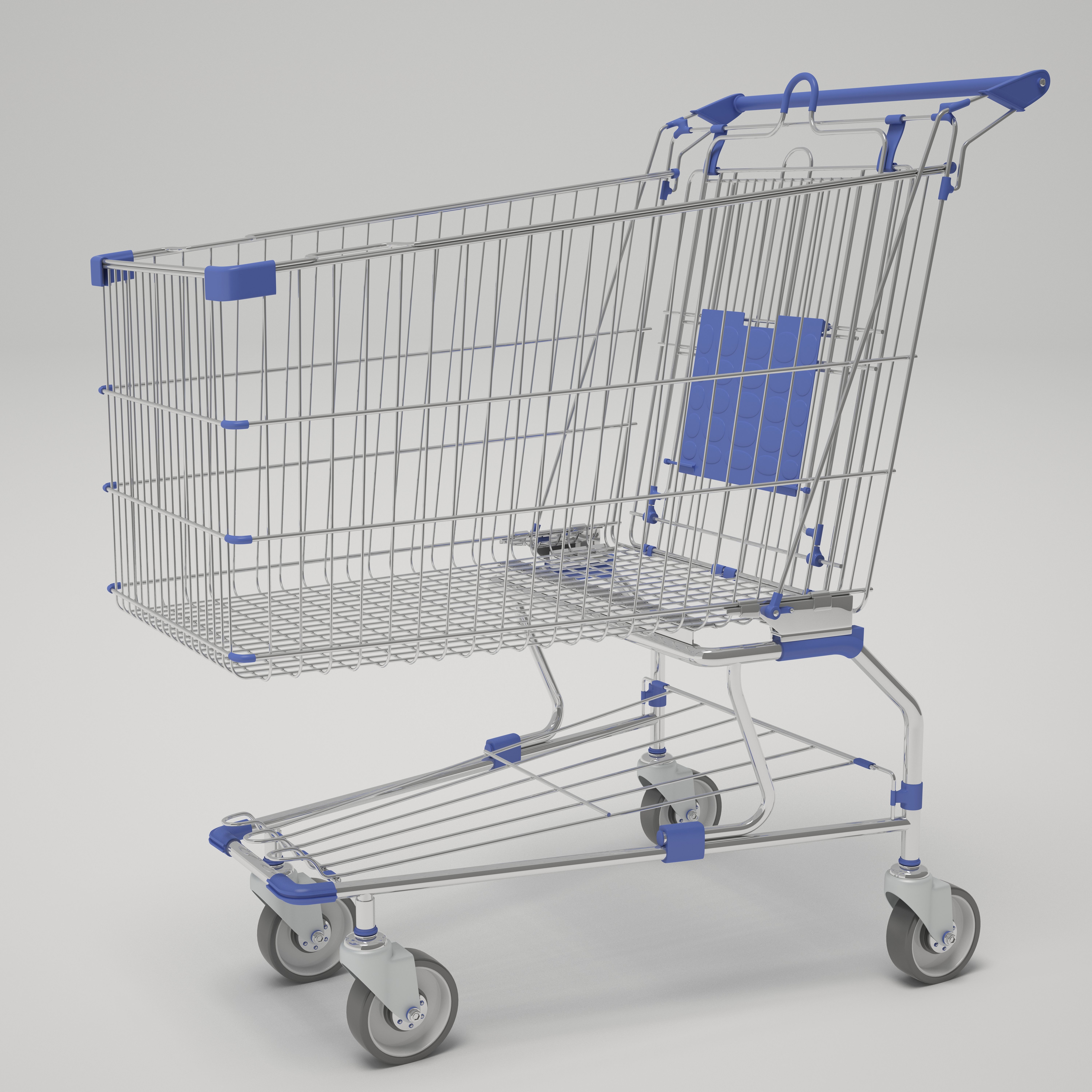 shopping cart 3d model