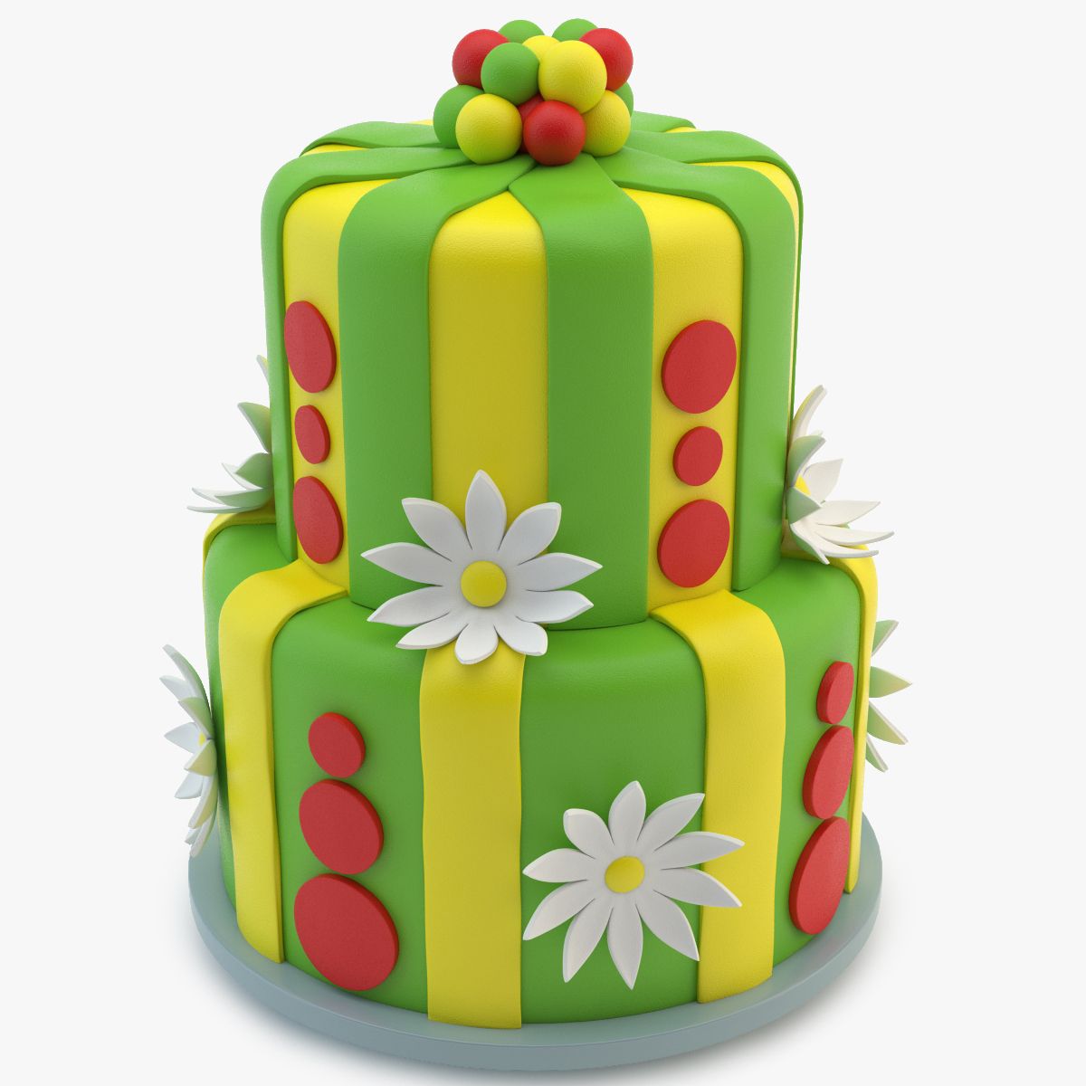 Cake 01 3d model